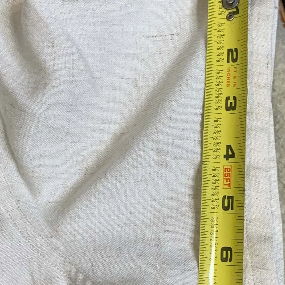 TravelSmith Women's Medium Linen Blend Short Sleeve Button Up Shirt Blouse - Picture 7 of 7